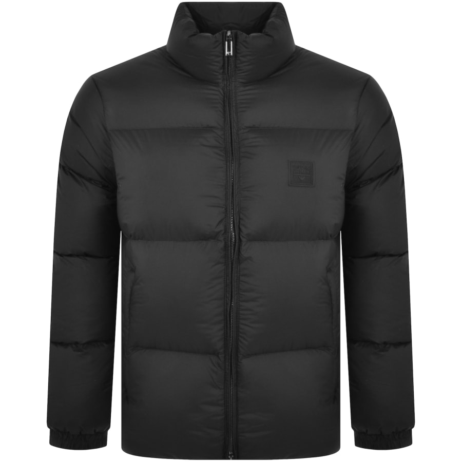 Mens armani padded jacket hot sale